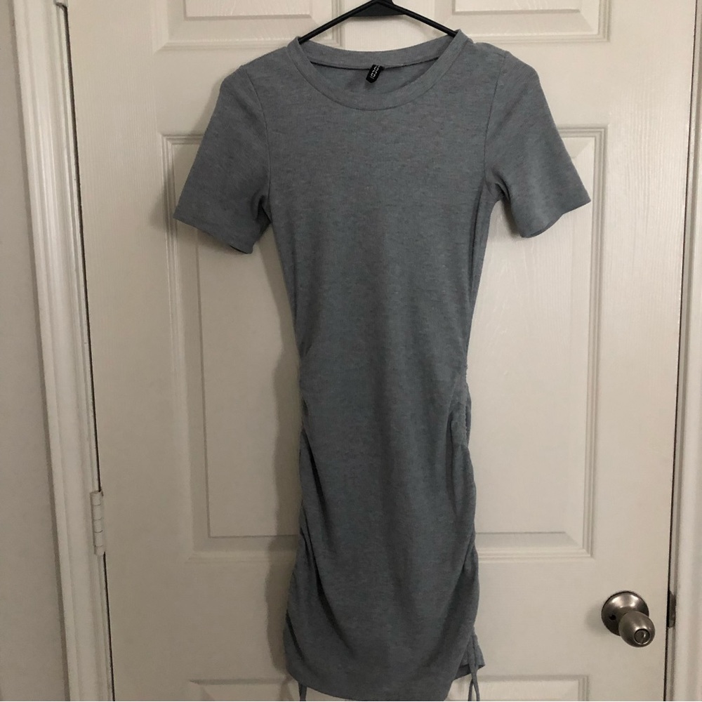 Divided bodycon dress
